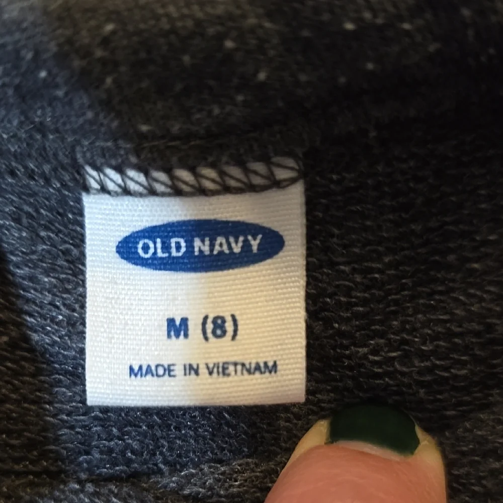 Old Navy Girls Cross Front Crew Sweatshirt - M(8)